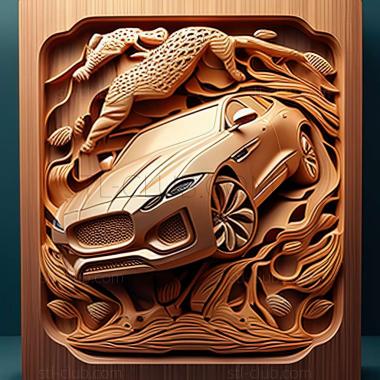 3D модель Jaguar F Pace (STL)